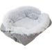 Dual Use Pet Bed Warming Cat Bed Mat Fluffy Plush Pet Warm Sleeping Soft Mat Puppy Pet Bed Mattress