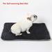 Pet Enjoy Dog Cat Bed Pad Self-warming Dog House Blanket Mat geometric Texture Surface Design Quick-drying Non-slip Soft Pet Cushion for Dog Cat and Small Pets
