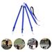 3 in 1 Dog Leashes Multi Pet Leads 3 Way Dog Lead Splitter Pet Triple Lead Coupler Adjustable Detachable Nylon Traction Rope for One/Two/Three Dog Cats Pet Walking