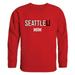 W Republic 564-378-RED-05 Women Seattle University Redhawks Mom Crewneck Fleece Red - 2XL