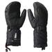 Lenz Women's 6.0 Fingercap Heated Mittens with rcB 1200 Batteries Black