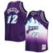 Men's Mitchell & Ness John Stockton Purple Utah Jazz Big Tall Hardwood Classics 1996/97 Swingman Jersey