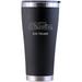 Ole Miss Rebels Personalized 30oz. Laser Etched Black Tumbler