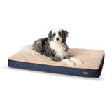 Orthopedic Quilt Top Pet Bed by K&H Pet Products in Navy (Size SMALL)