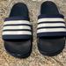 Adidas Shoes | Adidas Adilette Mens Slide Sandals | Color: Blue | Size: 9