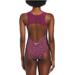 Nike Swim | Nike | Water Dots Open-Back One-Piece Athletic Swimsuit Women’s Medium Sangria | Color: Purple | Size: M