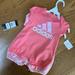 Adidas One Pieces | 3 For $20 Adidas Baby Girl’s Romper Set | Color: Pink | Size: 0-3mb