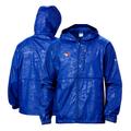 Men's Columbia Royal Toronto Blue Jays Camo Flash Forward Full-Zip Team Logo Windbreaker Jacket