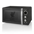 Swan Official Liverpool Football Club 800W Retro Digital Microwave, Black, LFC Microwave, 60-minute Digital Timer, 20 Litre Capacity, 5 Power Settings, SM22030LIVBN