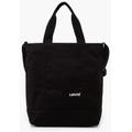 Shopper LEVI'S "ICON TOTE" Gr. B/H/T: 30,5 cm x 45 cm x 10,5 cm, schwarz (regular black) Damen Taschen Handtaschen