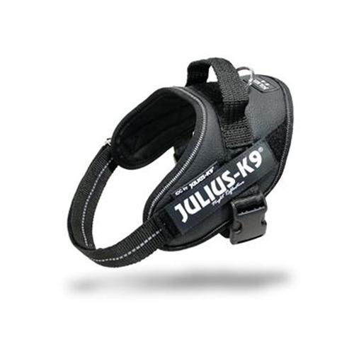 JULIUS-K9® Powergeschirr Mini 49-67 cm Brustumfang in schwarz