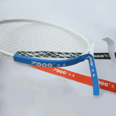 Bande de protection de tête de raquette de tennis et de badminton auto-arina PU anti-peinture