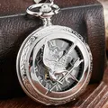 Montre de poche à quartz rétro vintage collier creux The Hunger Games Mockingjay Mockingbird