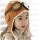 Bonnet de Pilote pour Bébé Garçon et Fille Chapeau Chaud à la Mode 2 Couleurs Collection Hiver
