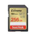 Sandisk Sdxc Extreme 256Gb (180/130 Mb/S R/W) + 1 Jahr Rescuepro Deluxe