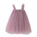 Summer Dress Girl Halter Gauze Dress Baby Princess Dress First year Dress Children Beach Skirt Summer