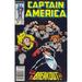 Captain America (1st Series) #340 (Newsstand) VF ; Marvel Comic Book