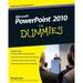 PowerPoint 2010 for Dummies 9780470487655 Used / Pre-owned