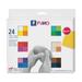 Staedtler Fimo Soft Polymer Clay - Basic Colors Set of 24