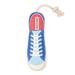 Americana Sneaker Canvas Dog Toy, Large, Blue / Off-White