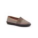 Women's Ruby Casual Flat by Trotters in Grey (Size 7 M)