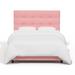 Mulligan Bed by Skyline Furniture in Premier Light Pink (Size QUEEN)