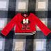 Disney Shirts & Tops | Disney Minnie Mouse Fuzzy Pullover | Color: Black/Red | Size: Xsg