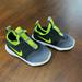 Nike Shoes | Nike Flex Runner Baby/Toddler Sneakers Smoke Gray Volt Black 5t | Color: Black/Green | Size: 5bb