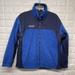 Columbia Jackets & Coats | Columbia Tectonite Fleece Full Zip Reversible Jacket Blue/Black Boys 14/16 Xl | Color: Blue | Size: 16b