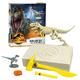 Thames & Kosmos Jurassic World Dominion Dinosaur Dig – Blue, T. Rex & Amber | STEM Excavation Kit from | Dig Out Prehistoric Treasures with Custom Jurassic World Tools | Safe, Dust-Free Activity