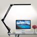 Christmas Savings Feltree Lighting LED Desk Lamp with Clamp 3 color Architect s Lamp with Swivel Arm Office Table