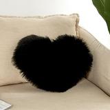 BTJX Heart Shaped Throw Pillow Cushion Plush Pillows Gift Home Sofa Decoration