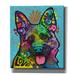 Epic Graffiti German Shepherd (Love Collection) by Dean Russo Canvas Wall Art 26 x30