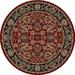 Concord Global Ankara Sultanabad - Red - 5 ft. 3 in. Round