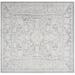 SAFAVIEH Reflection Christy Traditional Area Rug Light Grey/Cream 5 x 5 Square