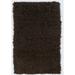 Linon Home DÃ©cor New Flokati Area Rug Collection Cocoa 3.5 x 5.5