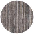 Waverly Indoor/Outdoor Brown Geometric 8 x 8 Non-Skid Round Rug