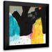 Goldberger Jennifer 15x15 Black Modern Framed Museum Art Print Titled - Primary Action III