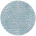 Rylee Indoor/Outdoor Blue 8 x 8 Non-Skid Round Rug