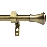 Urbanest 5/8 Adjustable Buckingham Drapery Rod 28 -48 Antique Brass