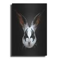 Luxe Metal Art Rabbit Rocks by Robert Farkas Metal Wall Art 24 x36