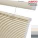 Keego Top Down Bottom Up Cellular Shades Cordless Honeycomb Blinds for Windows Light Filtering Creamy Color 63.0 w x 36.0 h