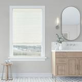 LEVOLOR Custom Reflections Collection 2 Cordless Faux Wood Blinds Sandblasted White 56 5/8 Width x 72 Length