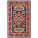 SAFAVIEH Aspen Issabellarose Floral Bordered Wool Area Rug Red/Blue 3 x 5