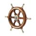 Wooden Ship Wheel Pirate Rustic Captain Wall Home DÃ©cor Nautical Style Captain Boat Wheel | Pirate DÃ©cor | Wall Hanging Office DÃ©cor