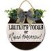 Eveokoki 11 Laundry Today or Naked Tomorrow Laundry Room Signï¼ŒRustic Wooden Plaque Wreaths for Wall Door Funny Decor Vintage Hanging Sign for Laundry Room Wash House Farmhouse