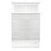 Regal Estate Cordless Blackout Top Down Bottom Up Cellular Shade White 50.5W x 48L (also available in 64 72 84 long)