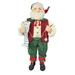 Kurt Adler 36 In Kringles Elf Figurine for Fans and Collectors Red