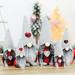 Christmas Ornaments Gnome Faceless Santa Doll Window Tabletop Decoration Gift Multi-color Fabric