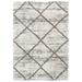 SAFAVIEH Hudson Amias Plush Geometric Shag Area Rug Grey/Beige 10 x 14